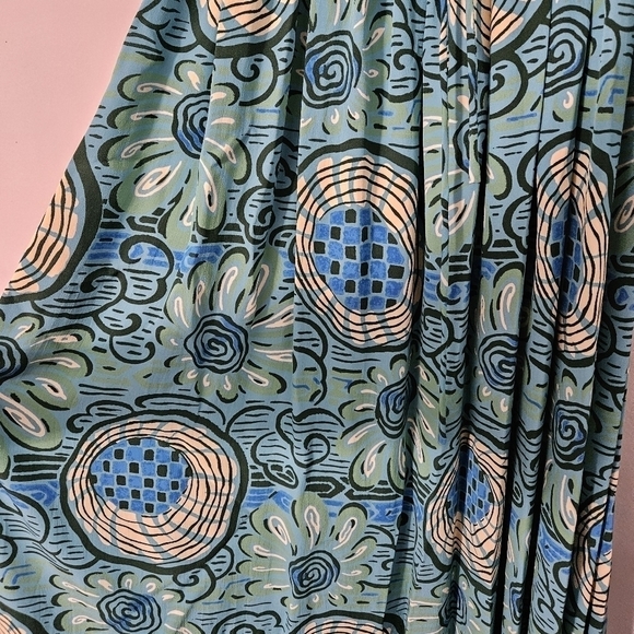 Rhode Phoenix Printed Midi Dress in Aquatic Bloom NWT - Picture 5 of 11